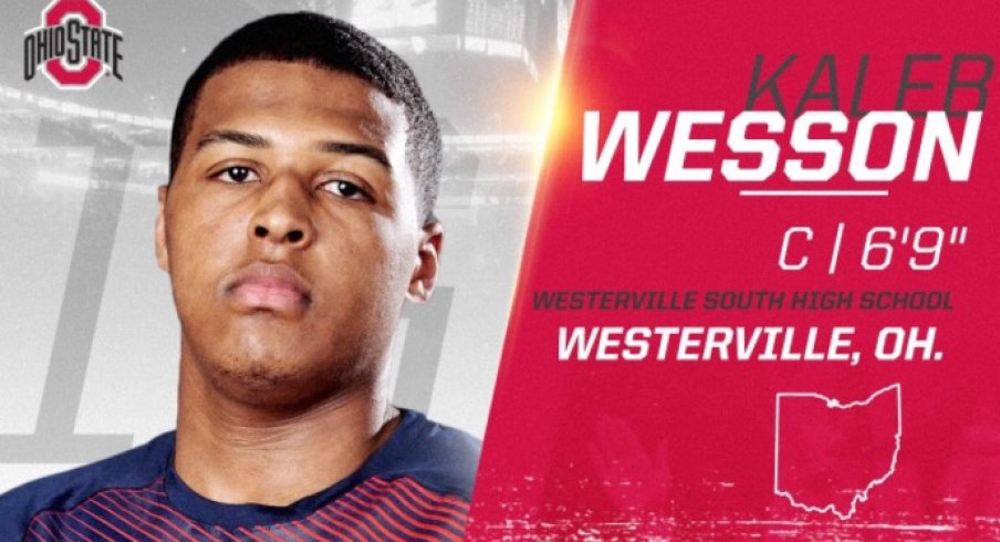 Kaleb Wesson from Westerville, Ohio.