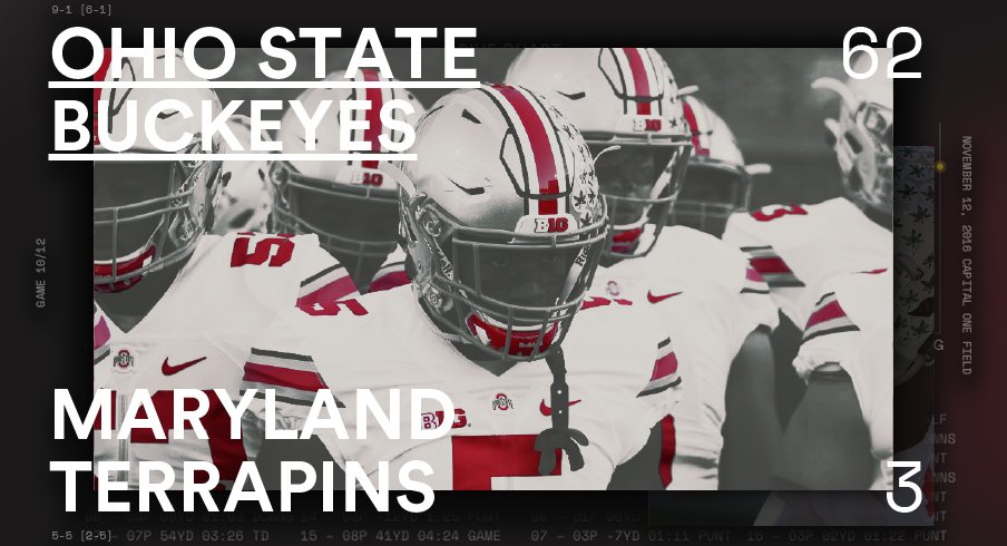 Ohio State Maryland Infographic Header