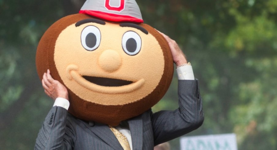 Corso dons a Brutus head.