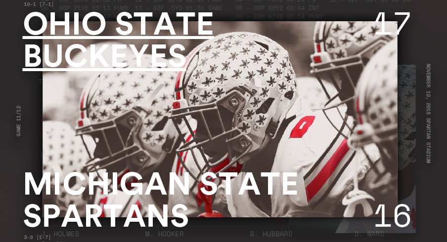 Ohio State Michigan State Infographic Header