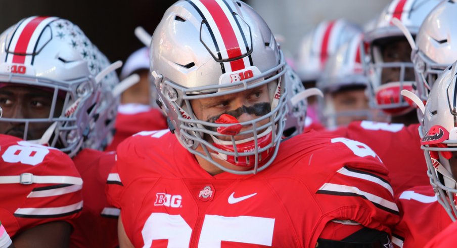 Pat Elflein is one of three finalists for the Outland Trophy.