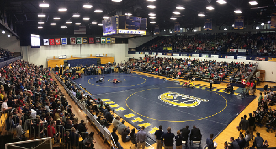 Buckeye wrestlers dominated the Thanksgiving Throwdown at Kent State