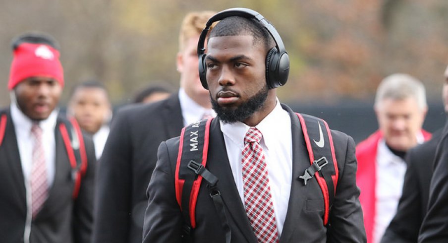 J.T. Barrett before the Michigan State game.