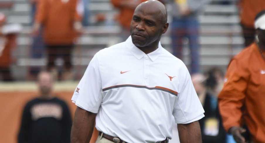 Charlie Strong vs. TCU.