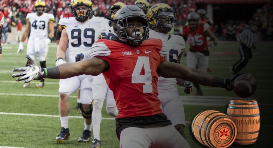 Curtis Samuel's game-winner against Michigan.