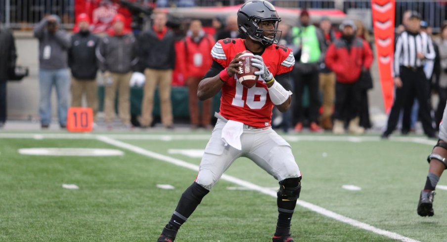 Ohio State's J.T. Barrett is the 2016 Big Ten Quarterback of the Year.