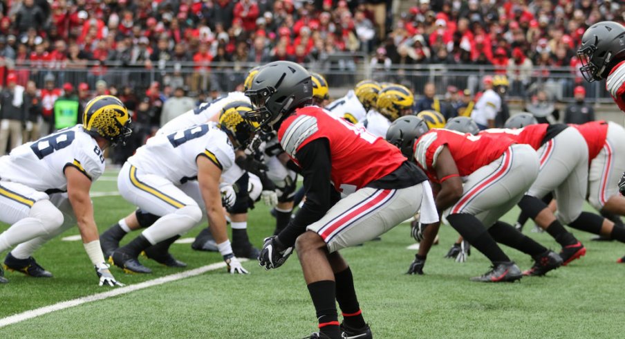 Ohio State and Michigan line up next Saturday