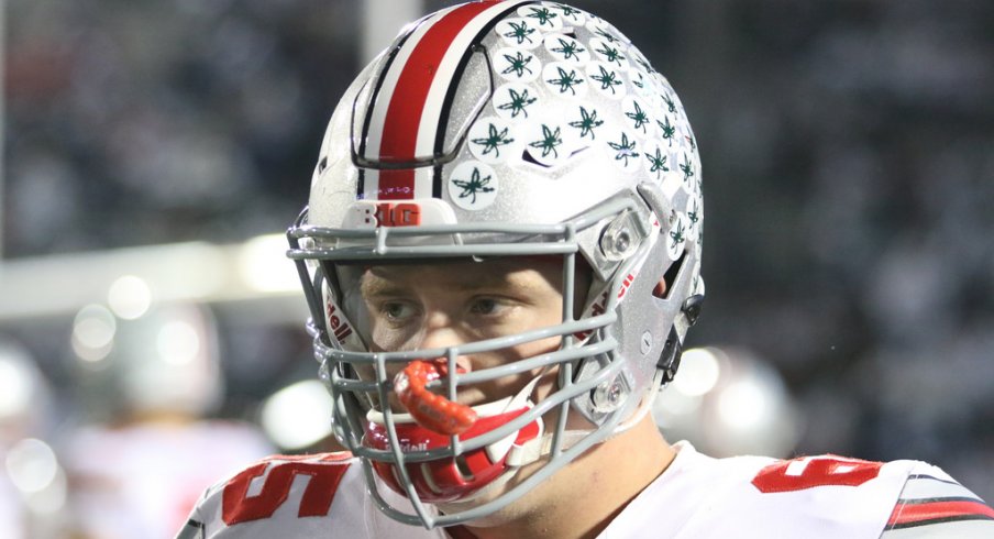 Pat Elflein is the Big Ten Offensive Lineman of the Year.