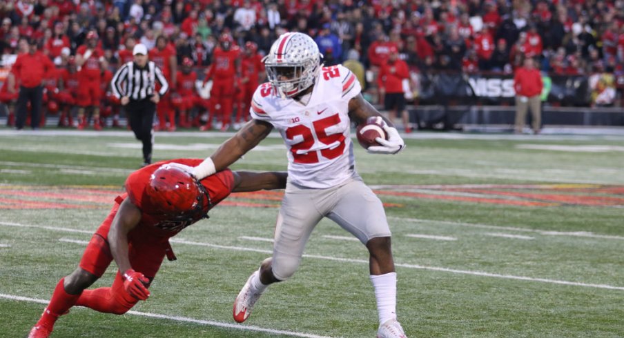 Mike Weber is the 2016 Big Ten Freshman of the Year.