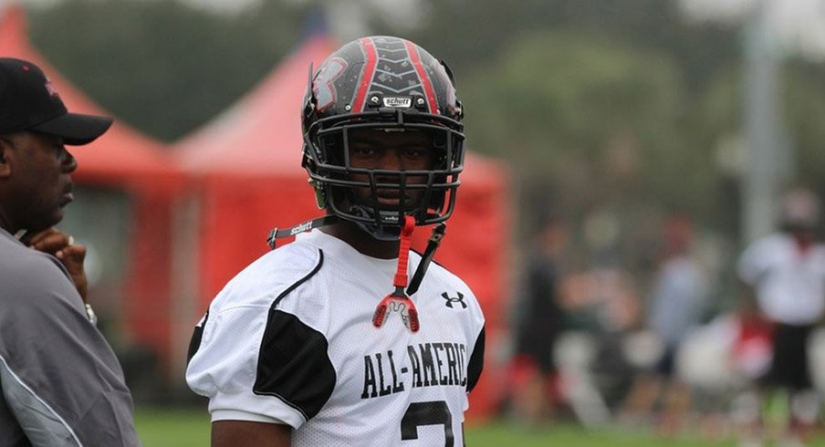 Dontre Wilson at Under Armour All-American Game practice.