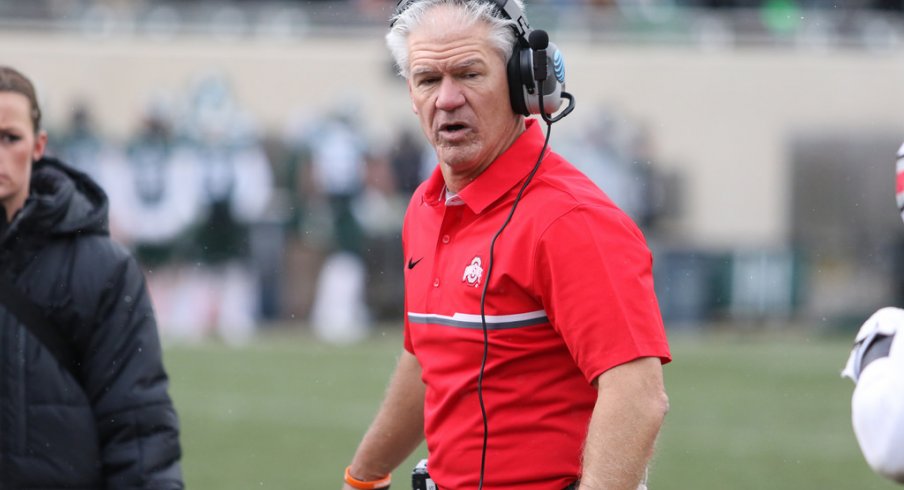 Ohio State CBs coach Kerry Coombs.
