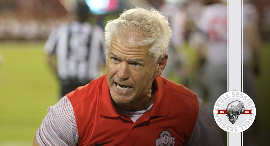 Ohio State's Kerry Coombs taps the Loko for the December 12th 2016 Skull Session