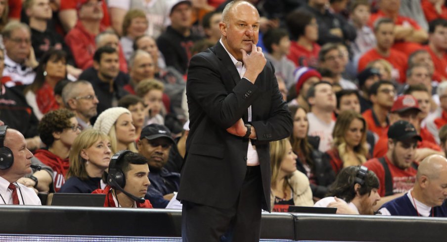 Thad Matta joined the other 13 Big Ten men's basketball coaches on a teleconference on Monday.