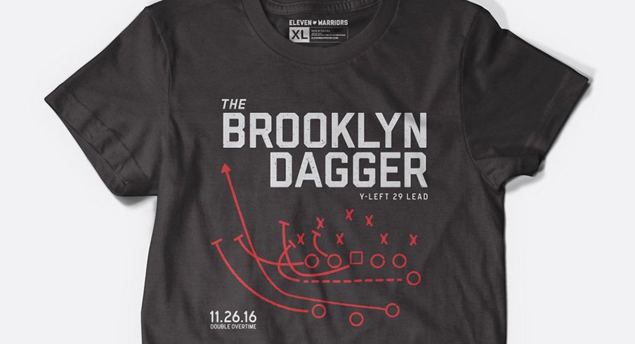 The Brooklyn Dagger Tee available at Eleven Warriors Dry Goods