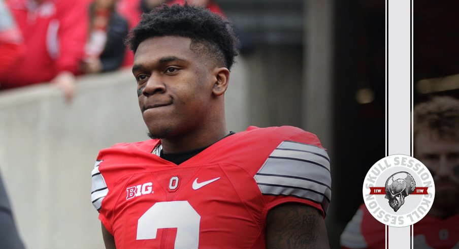 Ohio State's Dontre Wilson prepares for the December 15th 2016 Skull Session