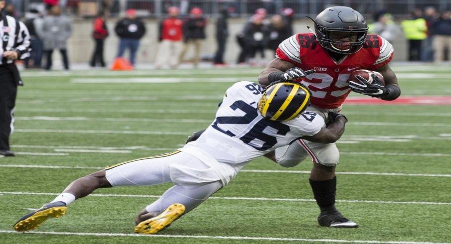 Michigan Man Jourdan Lewis still carrying salt over loss to Ohio State.