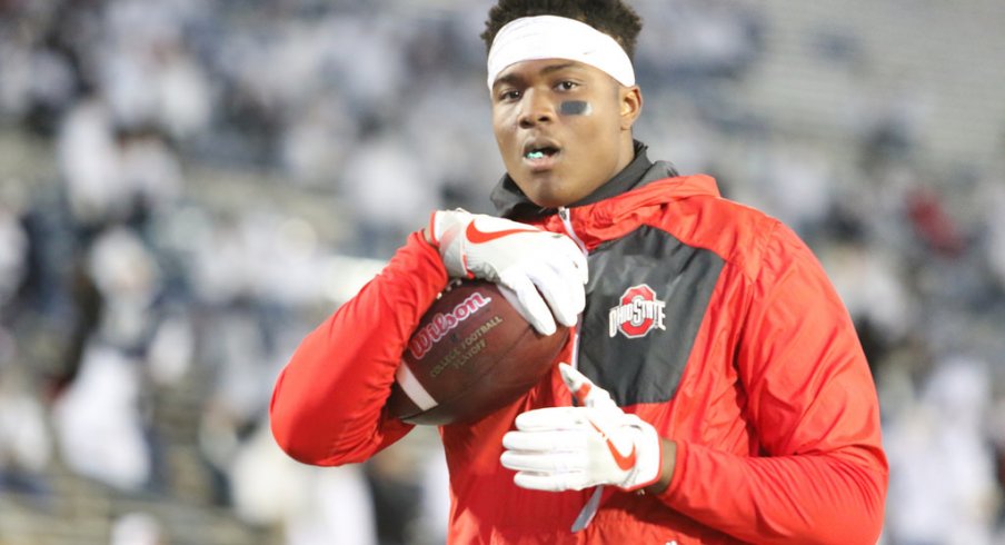 Dwayne Haskins is playing Clemson's Deshaun Watson on Ohio State scout team during bowl practice and thriving.