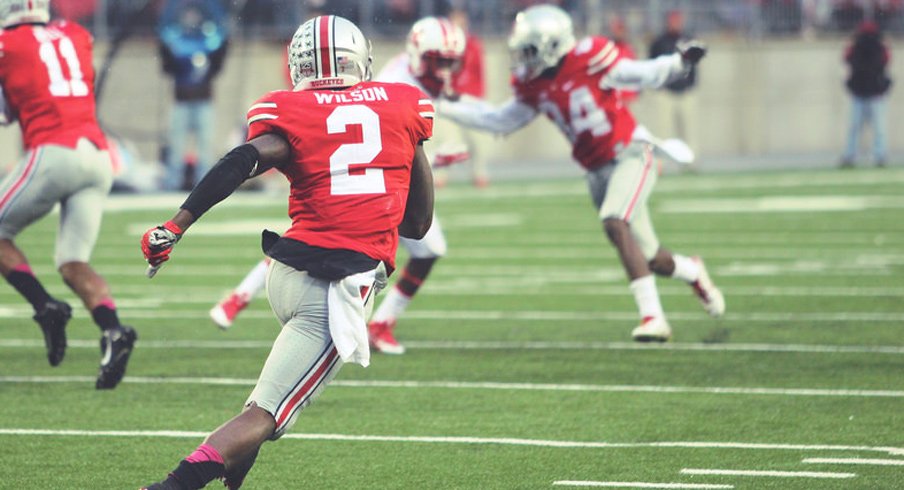 Fight to the End: Ohio State senior H-Back Dontre Wilson.