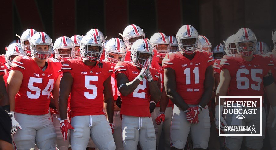 Dontre Wilson has a quiet moment before an Ohio State football game in 2016.