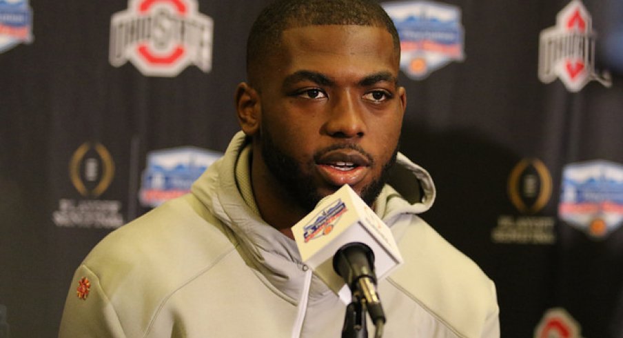 J.T. Barrett responds to Clemson criticism at Thursday's media days.