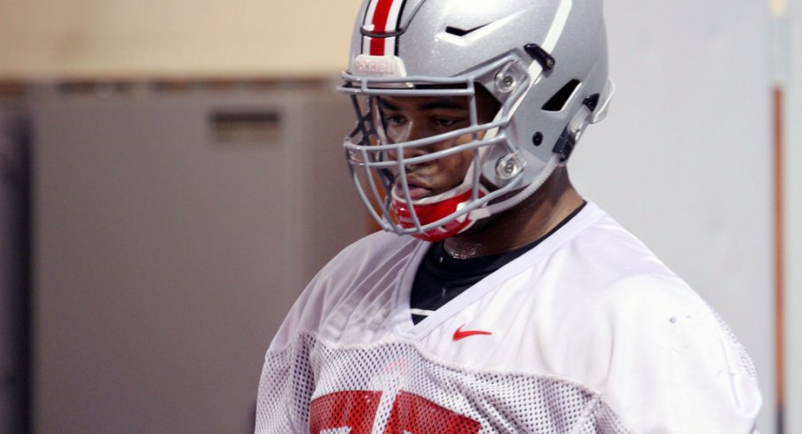 Ohio State defensive tackle Michael Hill