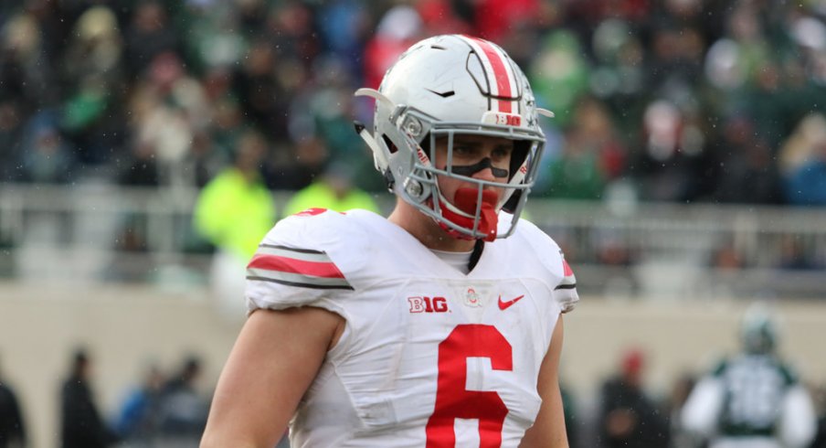 Ohio State defensive end Sam Hubbard tweets he will return to Ohio State in 2017.