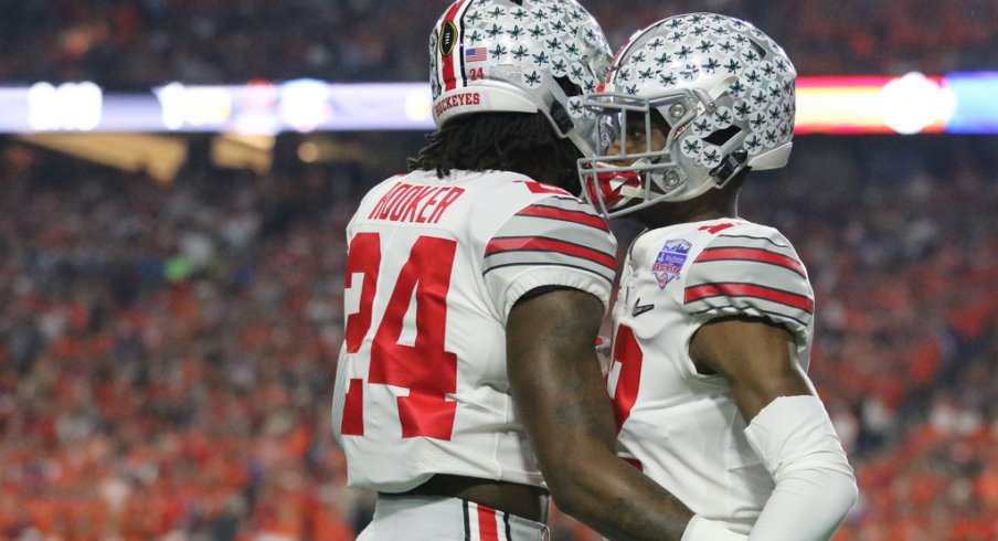 Ohio State's Malik Hooker and Denzel Ward.