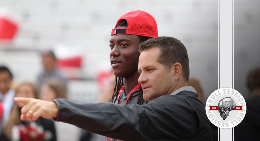 Ohio State's Tim Beck leads Emory Jones to January 4th 2017 Skull Session.