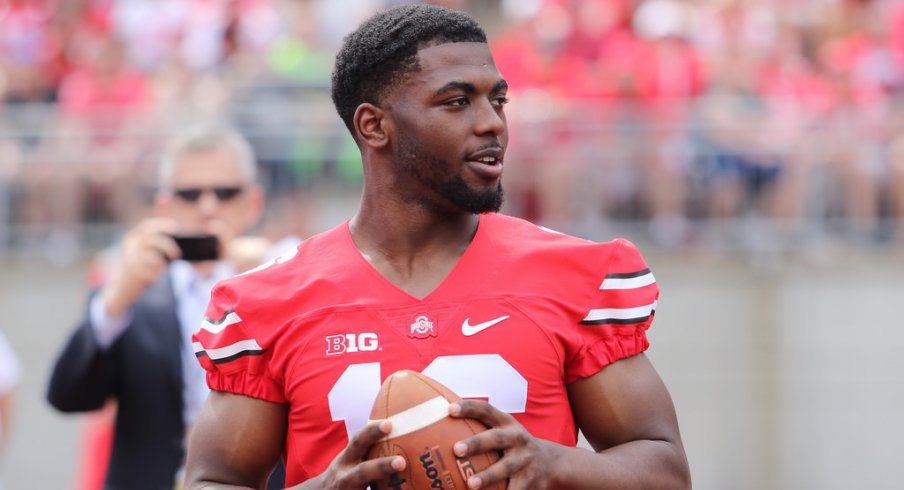 J.T. Barrett at 2015 skills competition