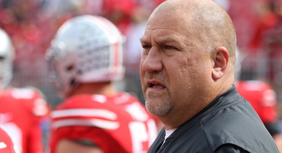 According to Wyatt Davis, Greg Studrawa will remain Ohio State's offensive line coach.