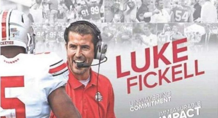 Ohio State takes out full page ad in Cincinnati Enquirer to thank former defensive coordinator Luke Fickell on Friday.