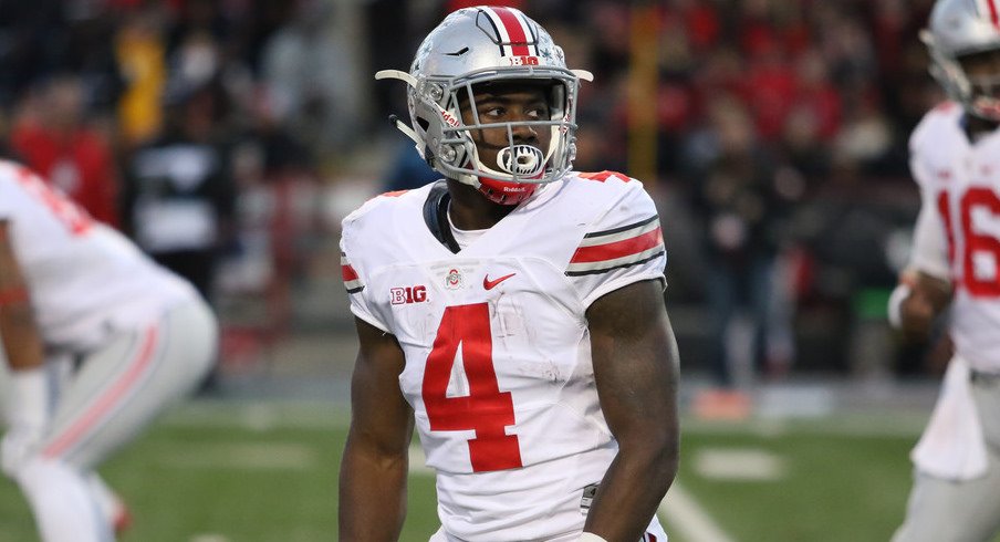 Ohio State wide receiver/running back Curtis Samuel during a game earlier this season.