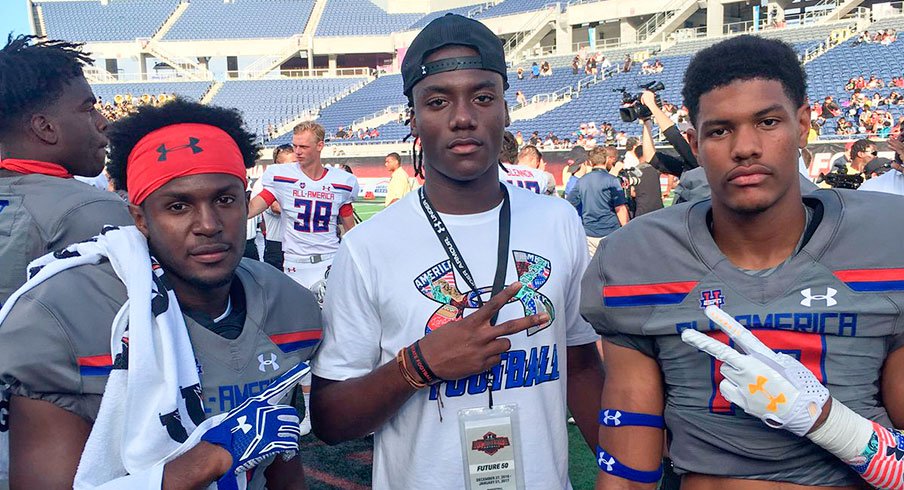 Ohio State commits Marcus Williamson, Emory Jones and Isaiah Pryor