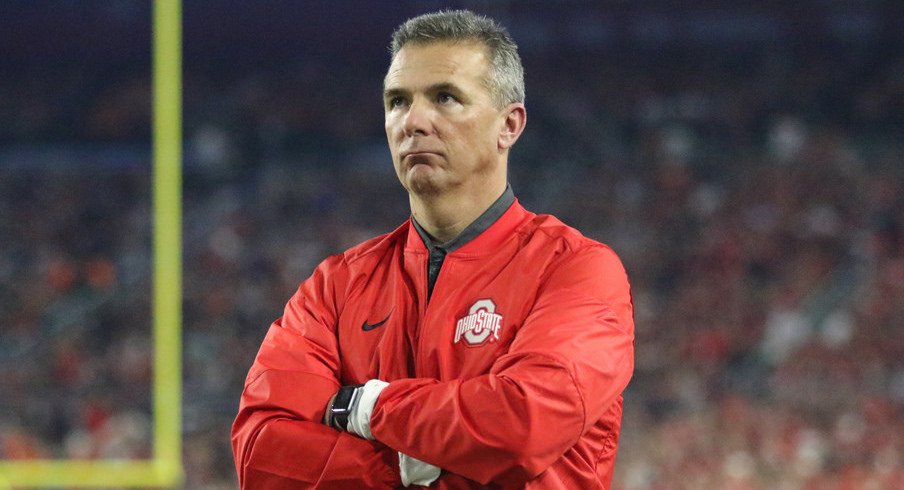 Ohio State head coach Urban Meyer prior to the Fiesta Bowl. 