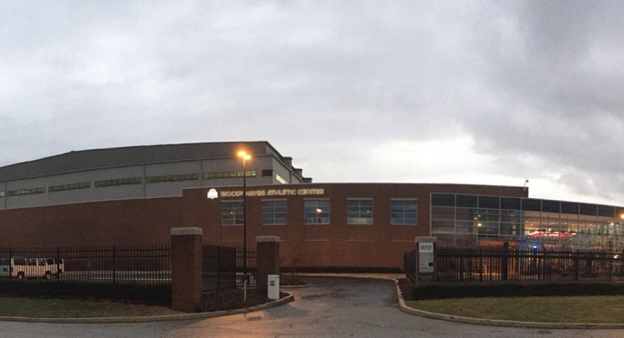 The Woody Hayes Athletic Center, home to the January 2017 walk-on football tryouts.