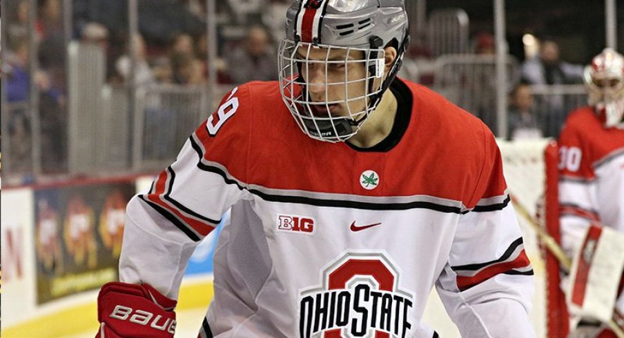 Kevin Miller netted a goal for Ohio State in a 2-2 tie against Arizona State.