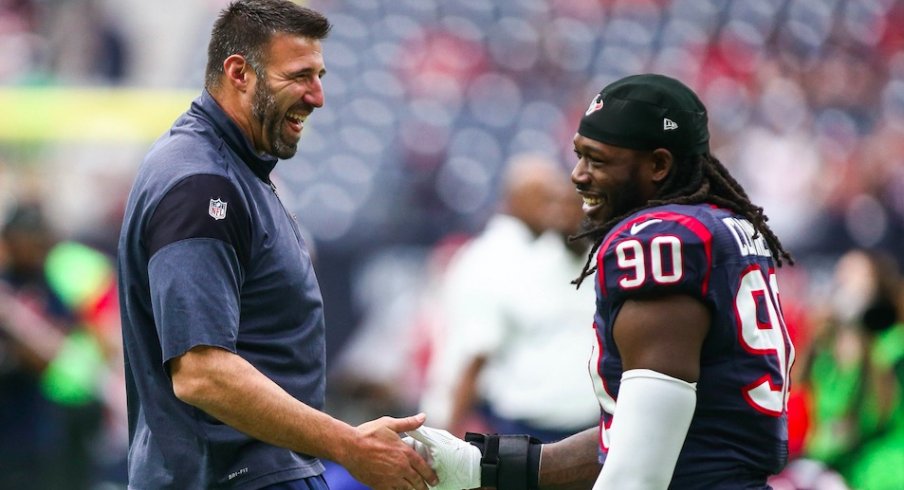 Former Ohio State star Mike Vrabel promoted to Houston Texans DC.
