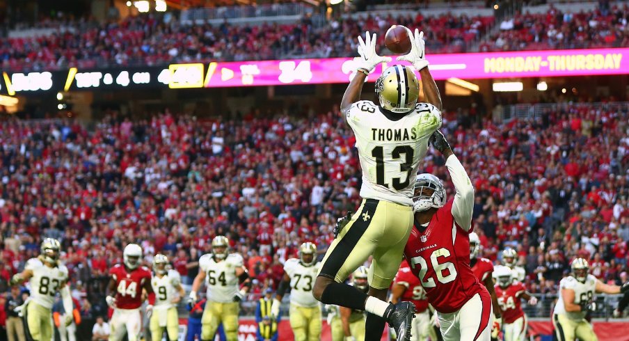 Michael Thomas is the best rookie receiver since randy moss.