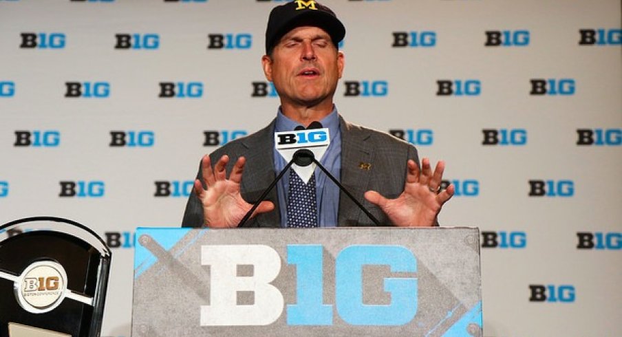 Jim Harbaugh wants to go to Rome.