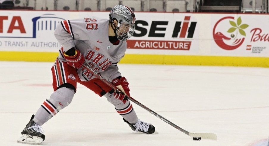 Buckeye Mason Jobst is the NCAA's Second and the Big Ten's First Star of the Week. 