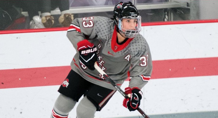 Jincy Dunne and the Ohio State Buckeyes fell to Minnesota-Duluth, 6-1, on Friday night.