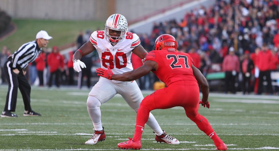 Ohio State wide receiver Noah Brown