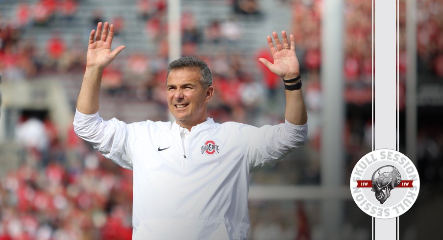 Ohio State's Urban Meyer celebrates another top-five recruiting class for the February 2nd 2017 Skull Session.
