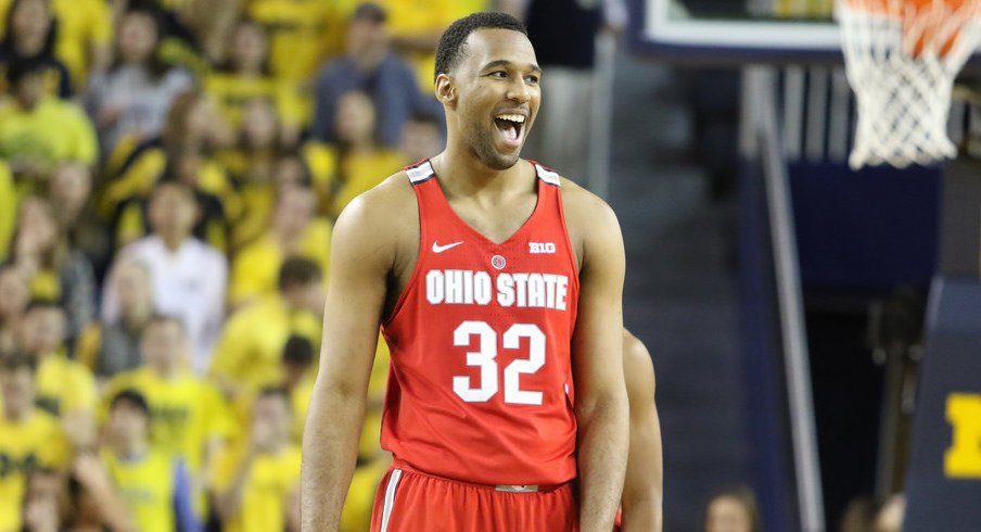 Ohio State center Trevor Thompson had a big game vs. Michigan. 