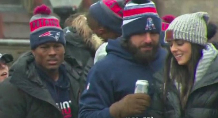 Nate Ebner drinks Natural Light.