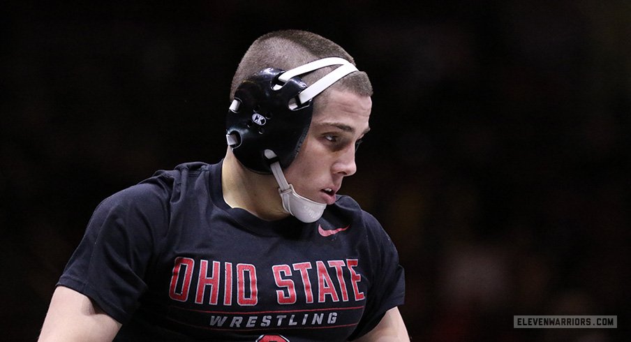 Ohio State wrestler Nathan Tomasello
