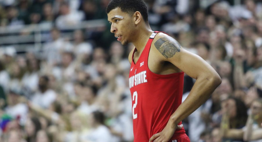 Ohio State forward Marc Loving against Michigan State