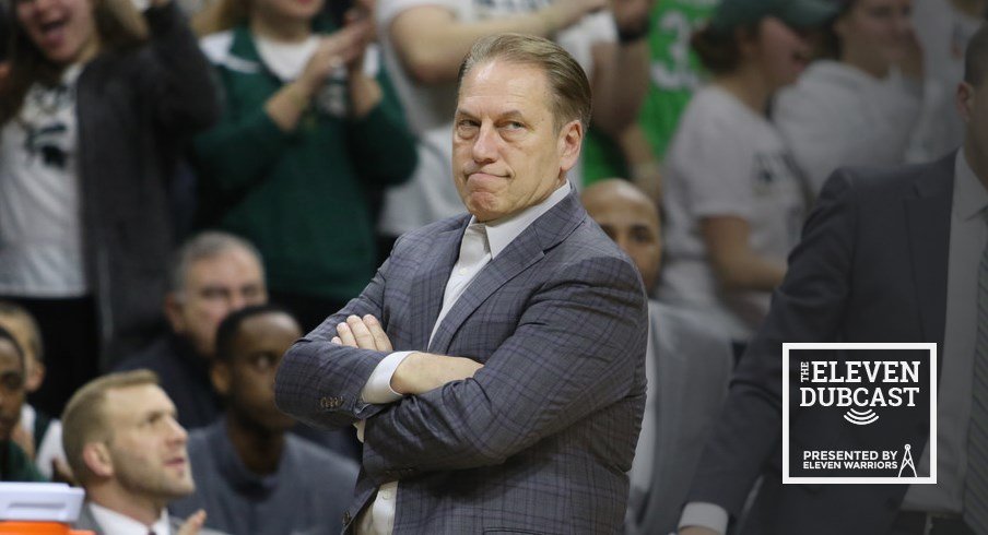 Tom Izzo watches his team take on Ohio State