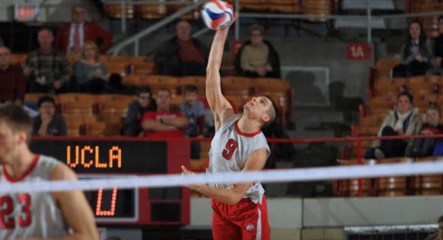 Nicolas Szerszen led the way for Ohio State in the victory.