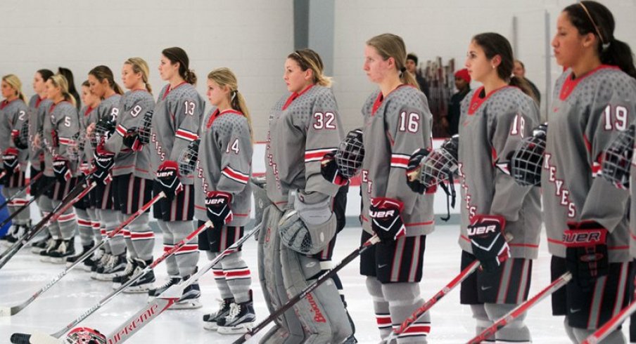 Ladies and gentlemen, your 2016-17 Ohio State women's hockey Buckeyes.